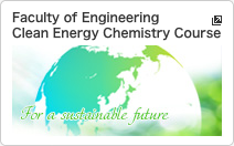 Faculty of Engineering Clean Energy Chemistry Course